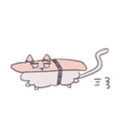 うおーーー！！ 猫（個別スタンプ：10）