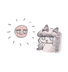 うおーーー！！ 猫（個別スタンプ：30）