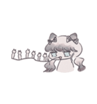 うおーーー！！ 猫（個別スタンプ：31）