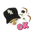 BLACK ROSE（BR）（個別スタンプ：5）