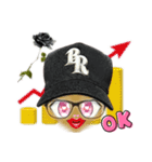 BLACK ROSE（BR）（個別スタンプ：7）