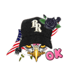 BLACK ROSE（BR）（個別スタンプ：18）