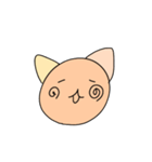 猫のデカ絵文字スタンプ3（個別スタンプ：7）