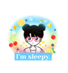 Englishで伝えるシンプルなスタンプです。（個別スタンプ：10）