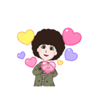 アフロン♡（個別スタンプ：3）