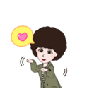 アフロン♡（個別スタンプ：16）