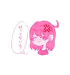 ぴんくちゃんの日常『メガシンカ版』（個別スタンプ：13）