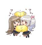 クラリッサとリノン（個別スタンプ：4）