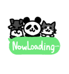 ぱんだ 猫 シュナウザー（個別スタンプ：5）