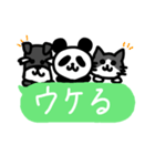 ぱんだ 猫 シュナウザー（個別スタンプ：21）