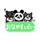 ぱんだ 猫 シュナウザー（個別スタンプ：23）