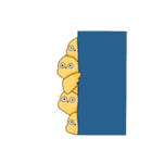 愉快なひよこと仲間たち①（個別スタンプ：13）