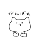 手描き感のつよいねこ（個別スタンプ：19）