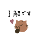 年代問わず＊ねこ。（個別スタンプ：5）