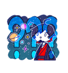 止まれすたんぷ わん（個別スタンプ：3）