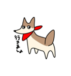 赤いスカーフの犬（個別スタンプ：6）