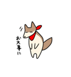 赤いスカーフの犬（個別スタンプ：10）