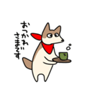 赤いスカーフの犬（個別スタンプ：28）