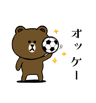 ブラウン＆フレンズ☆サッカー2（個別スタンプ：11）