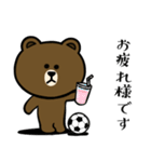 ブラウン＆フレンズ☆サッカー2（個別スタンプ：16）