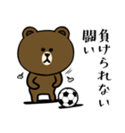 ブラウン＆フレンズ☆サッカー2（個別スタンプ：24）