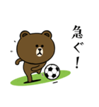ブラウン＆フレンズ☆サッカー2（個別スタンプ：26）
