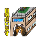 大きな文字のluckysticker（個別スタンプ：19）