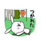 キャンプで使える『まえバニー』（個別スタンプ：24）