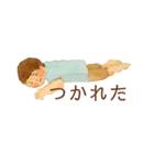 こどもを描く（個別スタンプ：32）