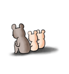 育児中の熊さん（個別スタンプ：16）