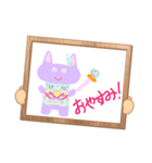 あやちゃnスタンプ5 「ネコリン」（個別スタンプ：18）