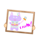 あやちゃnスタンプ5 「ネコリン」（個別スタンプ：19）