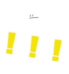 ぬりえくんの文字デカスタンプ（個別スタンプ：20）