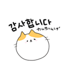 ありがとうとよろしくのネコたち（個別スタンプ：15）