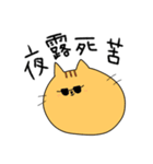ありがとうとよろしくのネコたち（個別スタンプ：24）