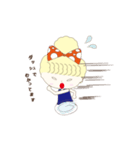 かわいいふわふわ女子（個別スタンプ：14）