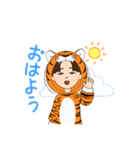 まめママスタンプ（個別スタンプ：5）