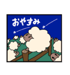 干支と猫の手書き文字スタンプ 日本語版（個別スタンプ：6）