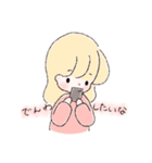 大切なきみと使うスタンプ【女の子】（個別スタンプ：12）