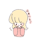 大切なきみと使うスタンプ【女の子】（個別スタンプ：22）