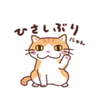 にゃたろうはねこである（個別スタンプ：21）