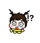 お顔で語る赤ちゃん（個別スタンプ：11）