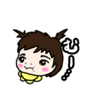 お顔で語る赤ちゃん（個別スタンプ：12）