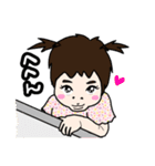 お顔で語る赤ちゃん（個別スタンプ：33）