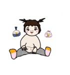 お顔で語る赤ちゃん（個別スタンプ：34）
