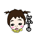 お顔で語る赤ちゃん（個別スタンプ：35）
