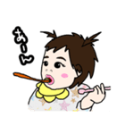 お顔で語る赤ちゃん（個別スタンプ：36）