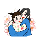 お顔で語る赤ちゃん（個別スタンプ：40）