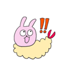 ウサフライの使いにくいスタンプ（個別スタンプ：3）