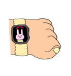 ウサフライの使いにくいスタンプ（個別スタンプ：8）